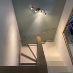 Erdeven Main courante Inox et habillage Iroko