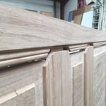 La Trinité sur mer Porte en chêne selon l'ancien modèle.