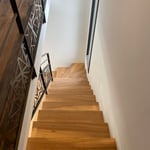 Erdeven Habillage escalier en orme