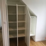 La Trinité sur mer Placard mélaminé blanc