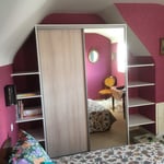 Carnac Placard avec portes coulissantes.