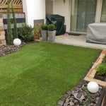 Rollrasenverlegung, Gartengestaltung