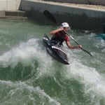 Erste Fahrt auf der tollen Strecke