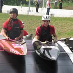 Förderband ins Startbecken