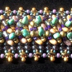 "Fliegender Teppich" türkis/violett