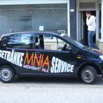 Fahrzeugbeschriftung Lieferdienst