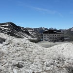 Hier gibt's noch genügend Schnee ...