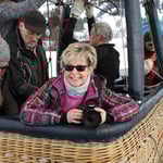 Jetzt ging alles recht schnell und gleich werden wir vom Boden abheben ...