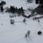 Wie klein auf einmal alles von hier oben aussieht ...