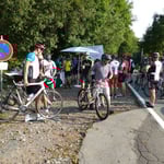 Die 1. Station an der "Gärtnerei in Gombsen" haben wir gleich ausgelassen ...