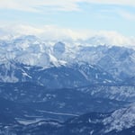 Wir suchen uns einen geeigneten Landeplatz ...