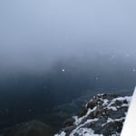 Man sieht nix und es schneit ...