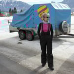 Hier, in der Nähe eines Bauernhofes sollte nun der Startplatz sein ...