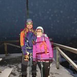 Gegen 5.15 Uhr beginnen wir die Gipfeltour ...