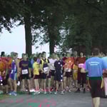 Die Startpositionen werden eingenommen ...