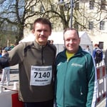 Sie sehen sich bei vielen Läufen ...