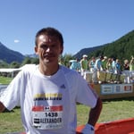 Bis zum Start sind es noch zwanzig Minuten ...