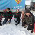 Ich bin die Erste die mit Feuer und Champagner getauft wird ...