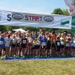 15.00 Uhr startet der "4-Kilometer-Lauf" ...