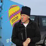 Jetzt hält Peter März eine kurze Ansprache ...