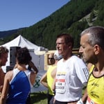 Zwischen vielen Italienern ...