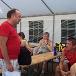 Die üblichen Läufergespräche ...