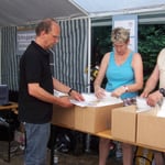 Der Anmelde-Bereich ...