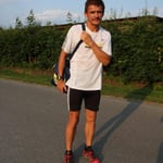 Zwei Stunden vor dem Start sind wir in Biehla bei Sonnenschein angekommen ...