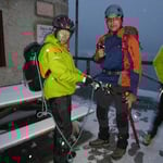 Früh am morgen, wir werden verseilt ...