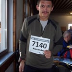 Schon erwärmt und gut gelaunt - Alexander ...