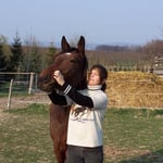 31.03.2007 - Eva schäkert mit Anka rum ...