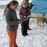 ... mit Feuer und Cahmpagner getauft und in den Adelsstand der Ballonfahrer erhoben ...