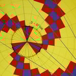 Der Blick nach oben in den Ballon ...