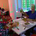 Ein üppiges Nachtessen in Pitolita, zubereitet von einem amerikanischen Koch.