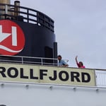 Mit der MS Trollfjord von Molde nach Bergen.