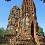 Einige der Tempelruinen sind fast 700 Jahre alt.