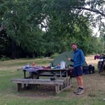 Das Kochen unter freien Himmel ist für uns etwas vom Schönsten!