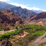 Auf der Ruta National 68 nach Alemania.