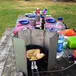 Heute gibt es Curryreis, gebratene Hühnerbrust und zur Vorspreise Avocados.