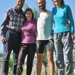 Mit unseren französischen Freunden auf dem Weg nach Kaschgar.