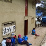 Violetta lädt uns spontan zum Übernachten ein.