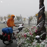 Schnee in Scuol-Tarasp