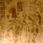 Manche Reliefs sind gut erhalten und wünderschön.