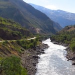 Entlang dem Rio Mantaro.