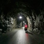 Die Tunnels sind gut zu befahren. 