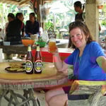 "Chang", unser Bierfavorit. Kalt serviert bei der Hitze Spitze!