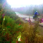 Wir frieren auf der Abfahrt zur chilnenischen Grenze.