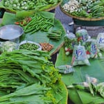 Leider bekommen wir kaum Gemüse vorgesetzt.