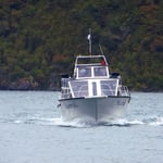 Die Fähre am Lago Del Desierto befördert ebenfalls nur Hiker und Radfahrer.