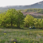 Ein lauschiges und ruhiges Zeltplätzli für eine Nacht.